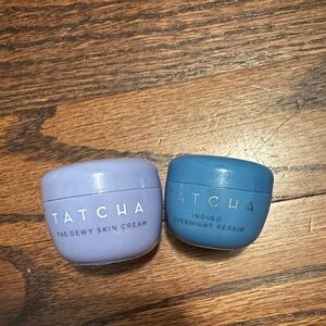 Tatcha Lavender and Blue Mini Skincare Cream Duo